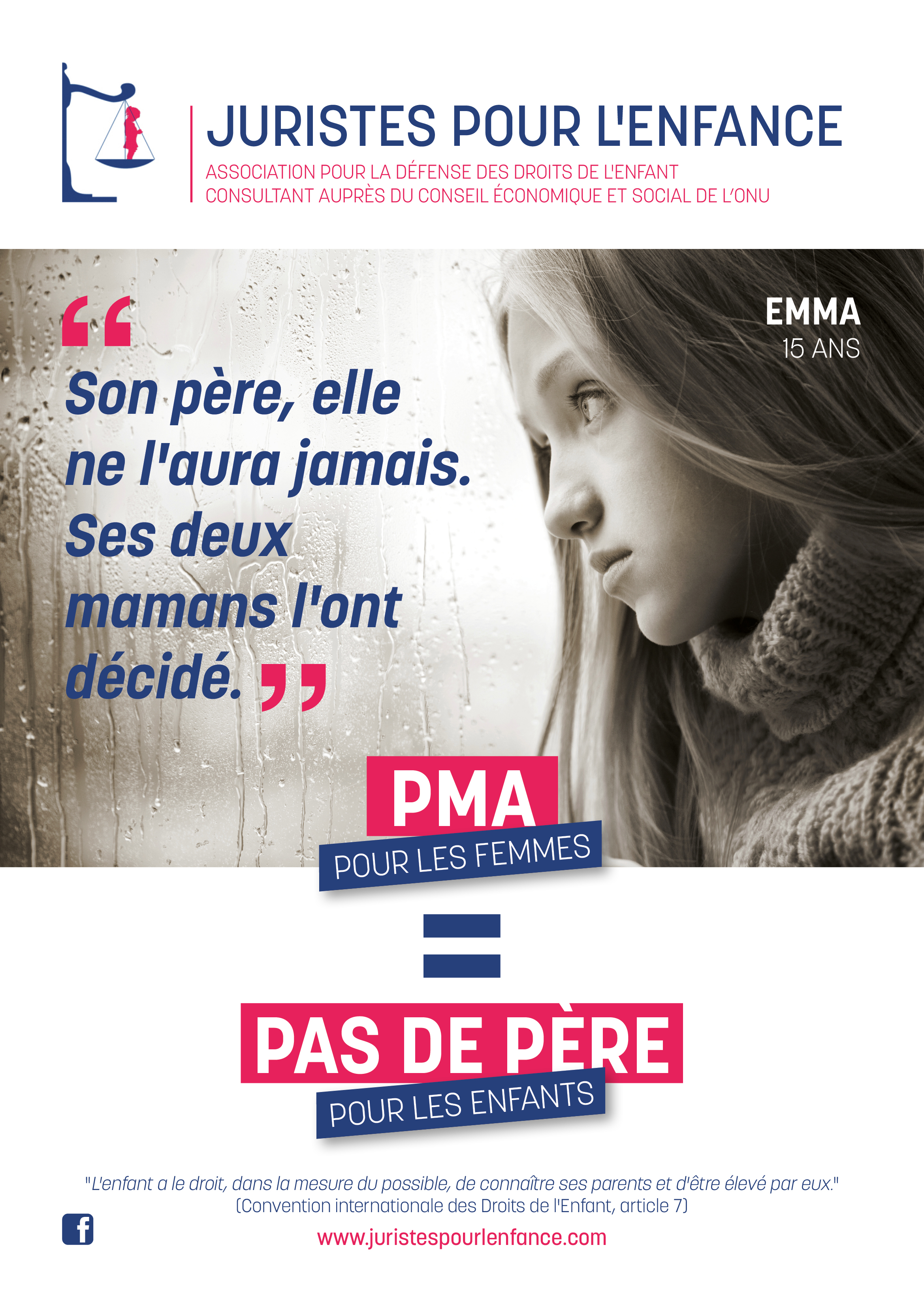 PMA pour les femmes = pas de père pour les enfants
