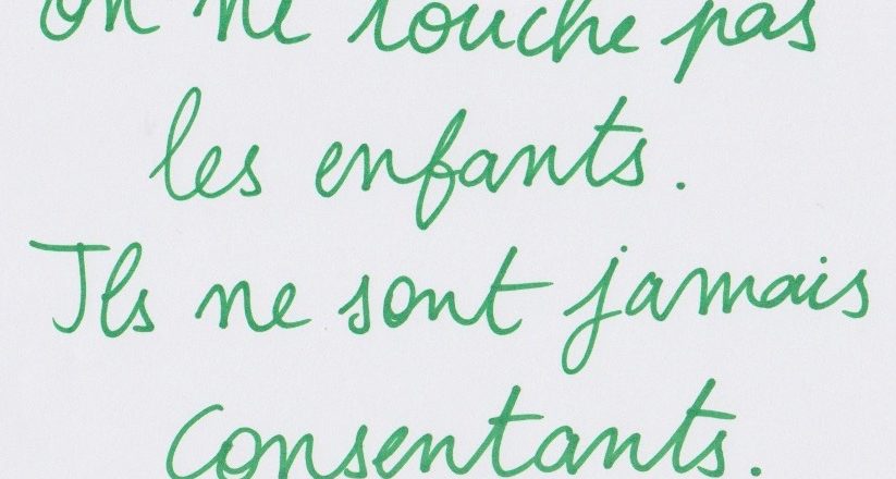 Violences sexuelles sur mineur : état des lieux, propositions