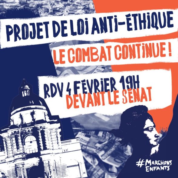 Vote Sénat 4/02 : la seule solution bioéthique ? Le retrait du texte