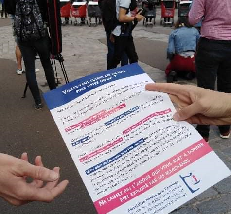 Juristes pour l’enfance à la rencontre des clients du salon Désir d’enfant