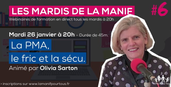 La PMA, le fric et la sécu : formation en ligne mardi 26 janvier par Olivia Carton