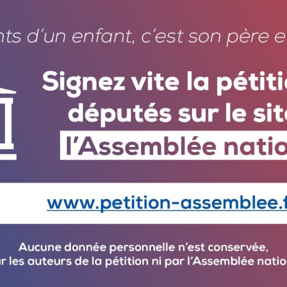 Signez une proposition de loi pour définir les parents d’un enfant