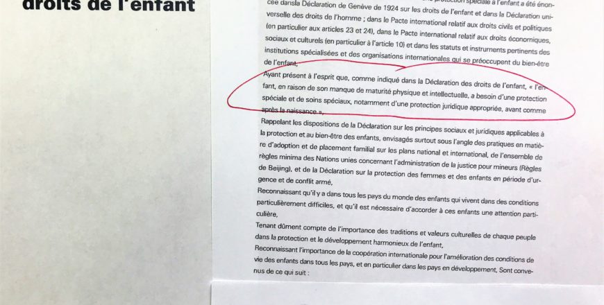 Genre, IVG, santé : protéger l’enfant (chronique radio O. Sarton)
