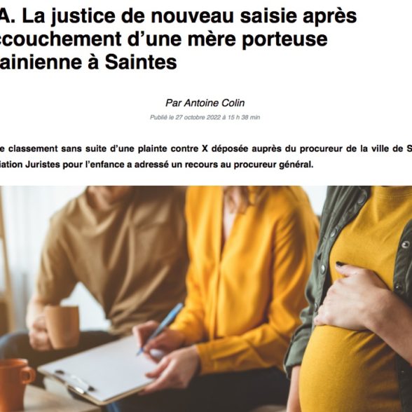 GPA à Saintes: contestation du classement sans suite devant le Procureur général